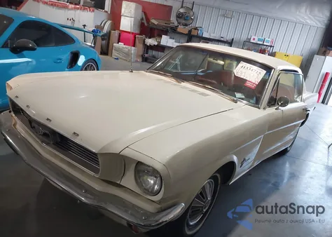 1966 Ford Mustang из США, поврежденный, VIN 6R07T139481